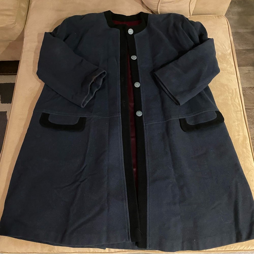 Vintage Rontex International Wool-Cashmere Coat